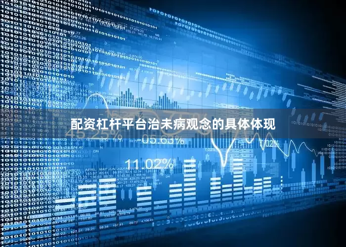 配资杠杆平台治未病观念的具体体现